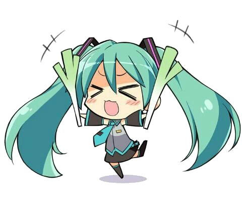 Miku excitée